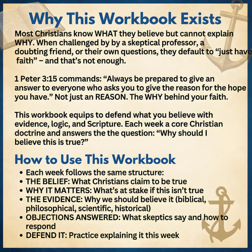 Systematic Theology: 52 Week Workbook for Adults
