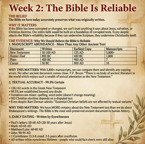 Systematic Theology: 52 Week Workbook for Adults